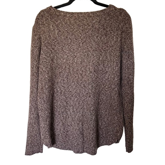 PINK CLOVER Nickole Textured Sweater | Size XL | Brown | StitchFix - Picture 3 of 5